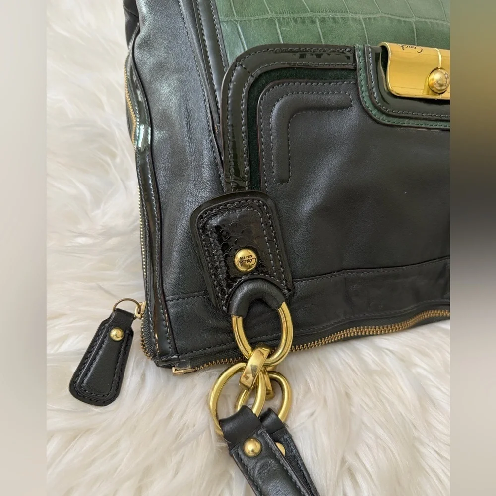 Coach #18808 Kristin Spectator Exotic Leather Hobo Bag